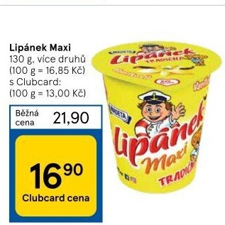 Dezert Lipánek Madeta - Tesco akcniletaky.com