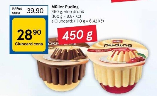 Dezert pudink Müller