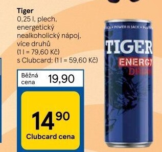 Energetický nápoj Tiger