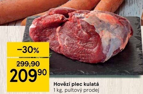 Hovězí plec kulatá - falešná svíčková