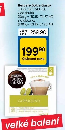 Kapsle Dolce Gusto Nescafé