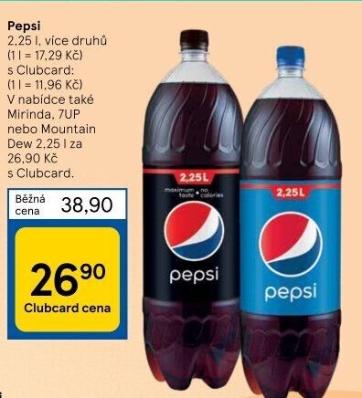 Limonáda Pepsi