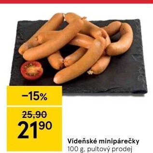 Minipárečky vídeňské