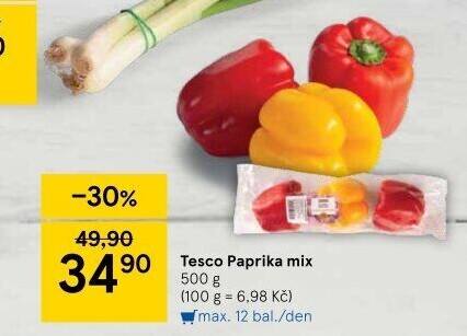 Paprika mix Tesco