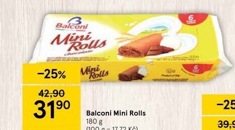 Roláda Mini rolls Balconi