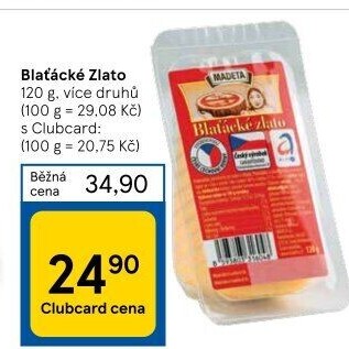 Sýr Blaťácké zlato Madeta