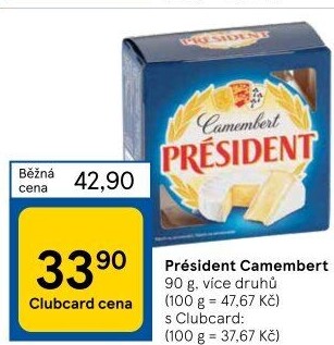 Sýr Camembert Président