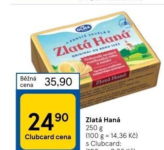 Tuk Zlatá Haná Olma