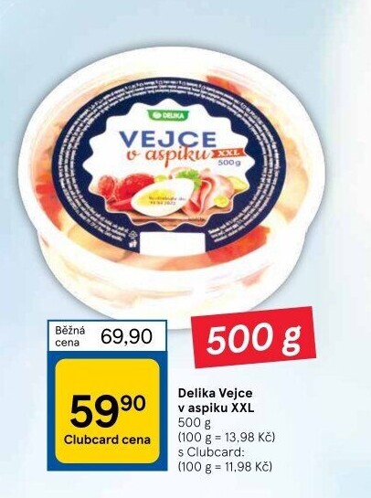 Vejce v aspiku Delika