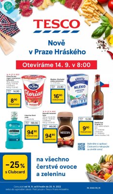 akční leták Tesco 14.9.2022-20.9.2022