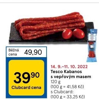 Kabanos Tesco