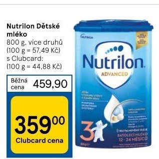 Kojenecká výživa Nutrilon
