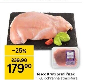 Krůtí prsní řízky Tesco