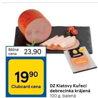 Kuřecí debrecínka DZ Klatovy