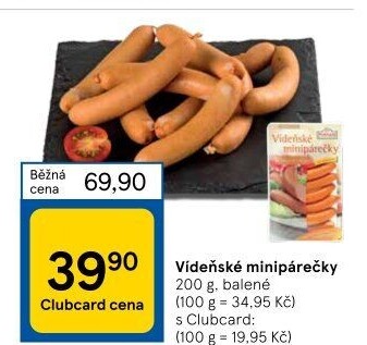 Minipárečky vídeňské Ponnath