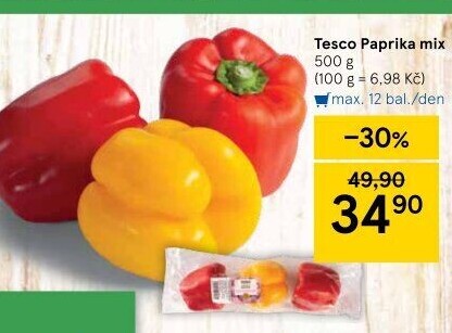 Paprika mix Tesco