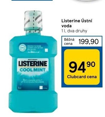 Ústní voda Listerine