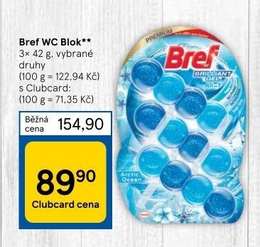 WC blok Bref