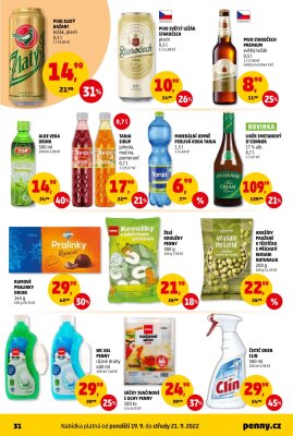 akční leták Penny Market 15.9.2022-21.9.2022