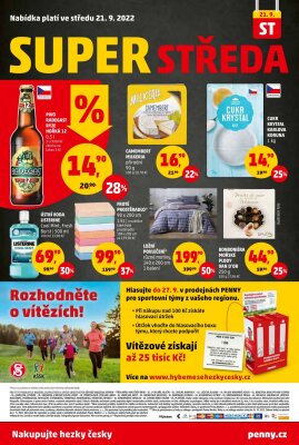 akční leták Penny Market 15.9.2022-21.9.2022