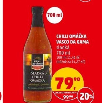 Chilli omáčka Vasco da Gama