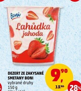 Dezert zakysaný Boni