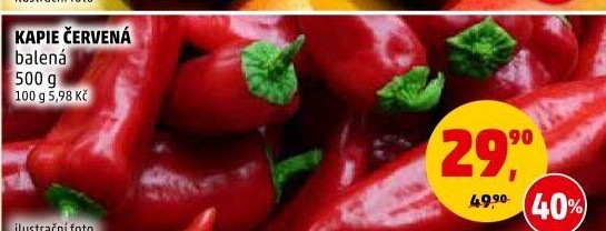 Paprika červená kapie