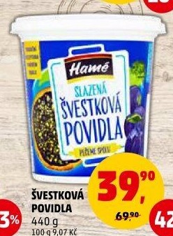Povidla Hamé