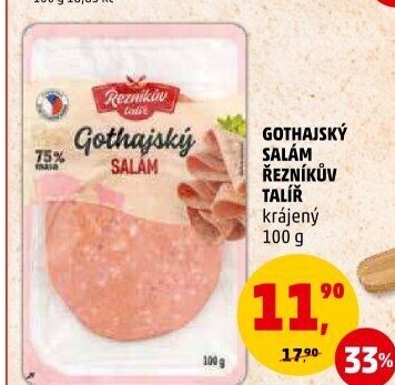 Salám Gothaj Řezníkův talíř