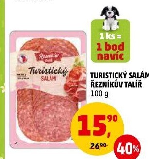 Salám turistický Řezníkův talíř