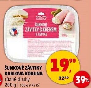 Šunkový závitek v aspiku Karlova Koruna