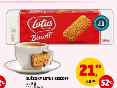 Sušenky Biscoff Lotus