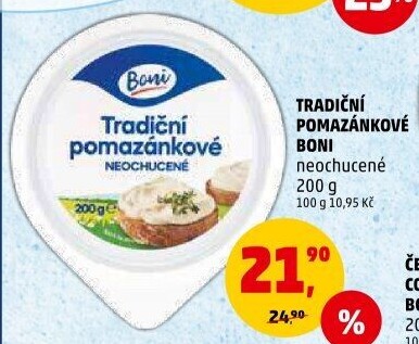 Tradiční pomazánkové Boni