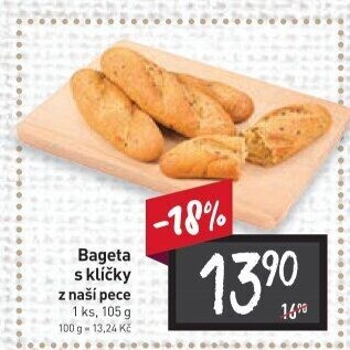 Bageta s klíčky