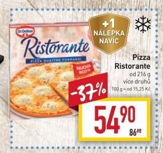 Pizza mražená Ristorante Dr. Oetker