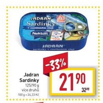 Sardinky Jadran Nekton