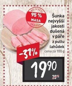 Šunka dušená nejvyšší jakosti