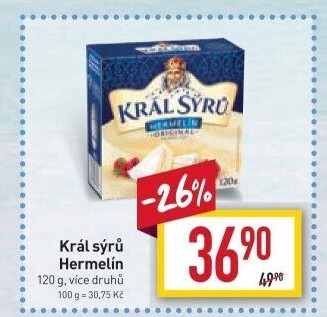 Sýr Hermelín Král sýrů