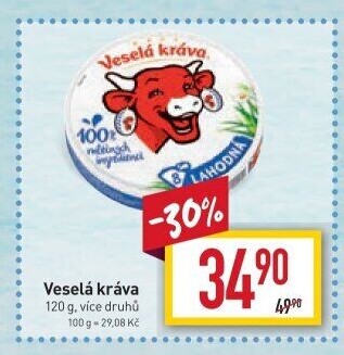 Sýr tavený Veselá kráva
