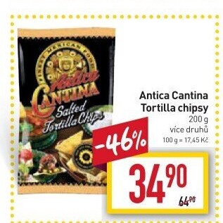 Tortilla chips Antica Cantina