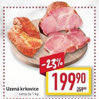 Uzená krkovice