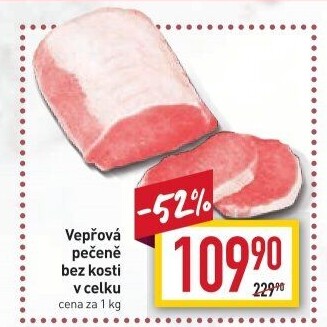 Vepřová pečeně bez kosti