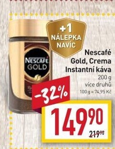 Instantní káva Nescafé Gold Original