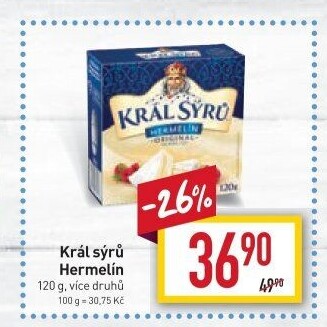 Sýr Hermelín Král sýrů