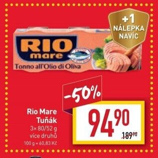 Tuňák Rio Mare