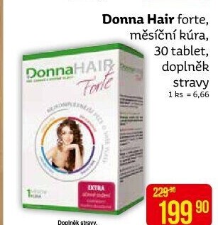Doplněk stravy na vlasy Forte DonnaHair Swiss