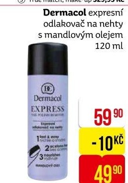 Odlakovač na nehty Dermacol