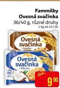Ovesná svačinka Fammilky