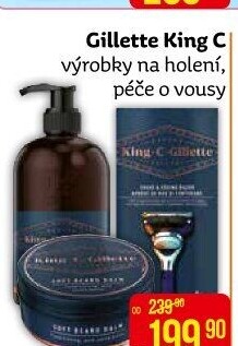 Produkty na holení King C Gillette