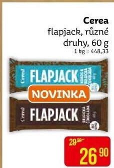 Tyčinka bez lepku Flapjack Cerea